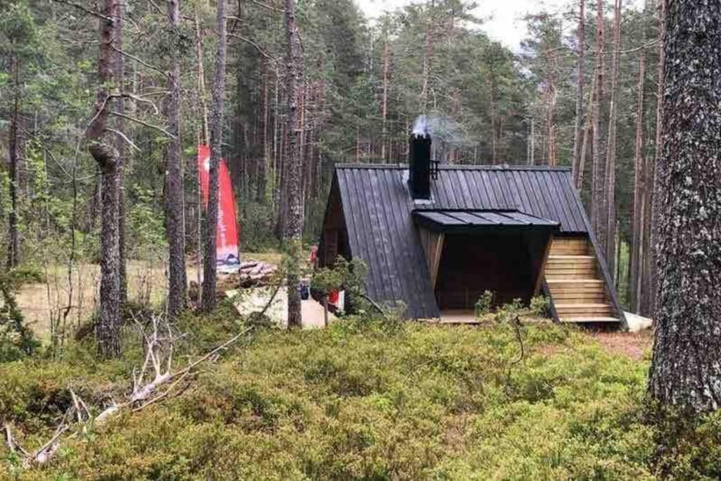 Hytte I Stryn Med Elbil Lader Luaran gambar