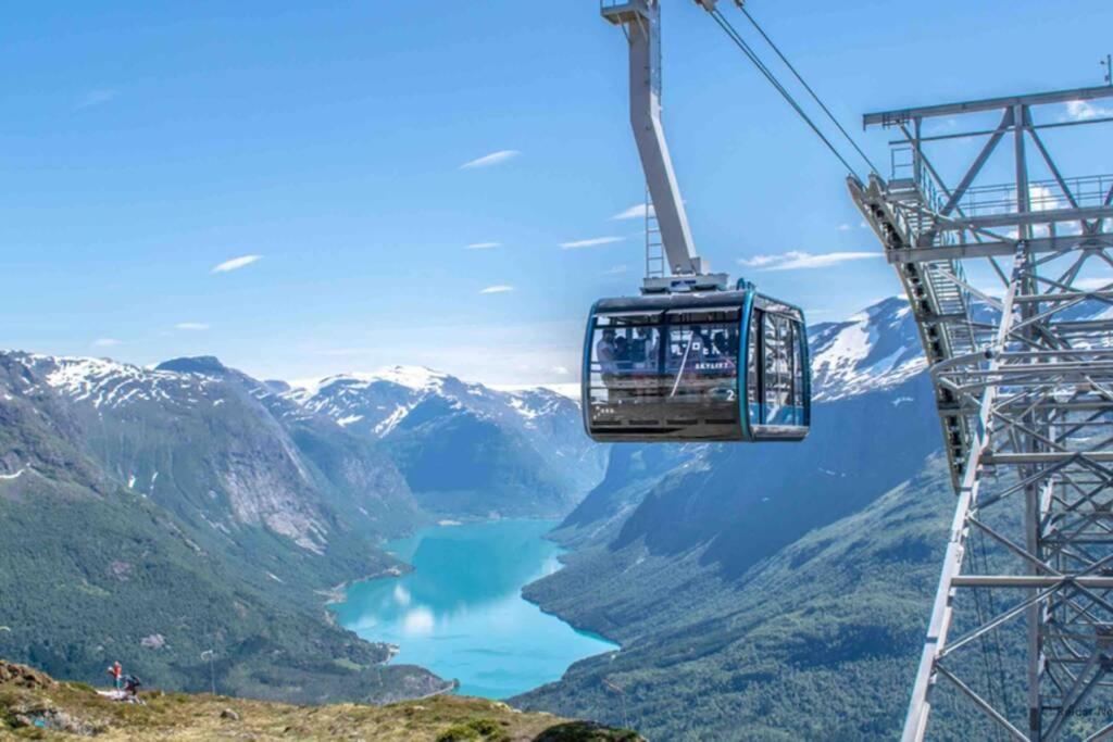 Hytte I Stryn Med Elbil Lader Luaran gambar
